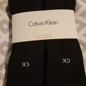 Calvin Klein 6pk men's socks